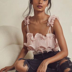 NWT Free People For the Frill of it Bodysuit